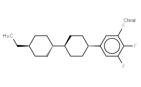 1,2,3-Trifluoro-5-[(trans,trans)-4′-ethyl[1,1′-bicyclohexyl]-4-yl]benzene
