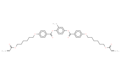 Benzoic acid, 4-[[6-[(1-oxo-2-propen-1-yl)oxy]hexyl]oxy]-, 1,1'-(2-methyl-1,4-phenylene) ester