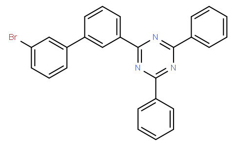 2-(3'-溴联苯-3-基)-4,6-二苯基-1,3,5-三嗪yl-