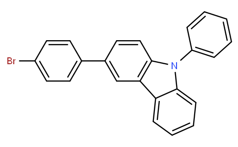 9H-Carbazole, 3-(4-bromophenyl)-9-phenyl-