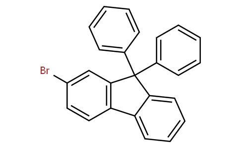 9H-Fluorene, 2-bromo-9,9-diphenyl-