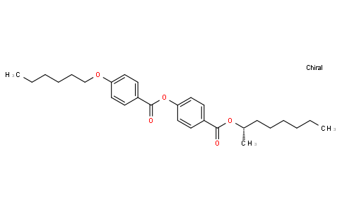 4-(hexyloxy)benzoic acid, 4-[[[(1S)-1-methylheptyl]oxy]carbonyl]phenyl ester