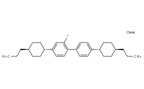 trans(trans)-2-Fluoro-4,4'-bis(4-n-propylcyclohexyl)-1,1'-biphenyl