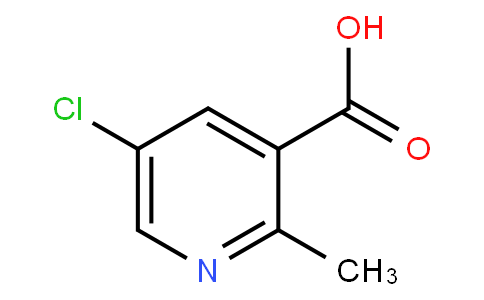 3-Pyridinecarboxylic acid, 5-chloro-2-methyl-