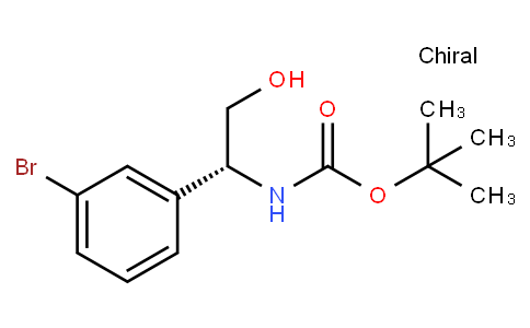 Carbamic acid, [(1R)-1-(3-bromophenyl)-2-hydroxyethyl]-, 1,1-dimethylethyl ester