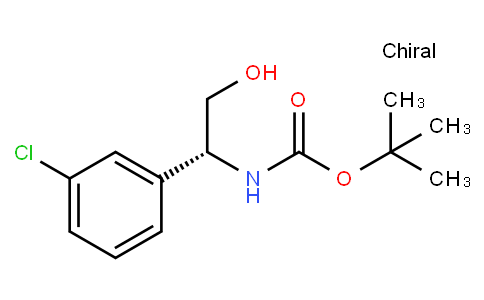 Carbamic acid, N-[(1R)-1-(3-chlorophenyl)-2-hydroxyethyl]-, 1,1-dimethylethyl ester