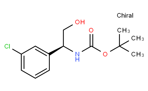 Carbamic acid, N-[(1S)-1-(3-chlorophenyl)-2-hydroxyethyl]-, 1,1-dimethylethyl ester