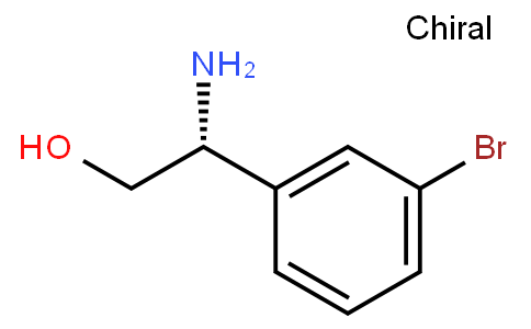 Benzeneethanol, β-amino-3-bromo-, (βR)-