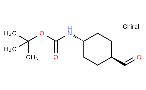 Carbamic acid, N-(trans-4-formylcyclohexyl)-,1,1-dimethylethyl ester