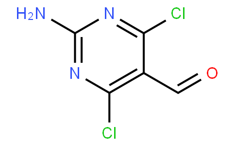 2-Amino-4,6-dichloro-5-formylpyrimidine