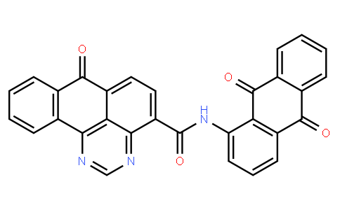 M10247 | N-(9,10-dihydro-9,10-dioxoanthracen-1-yl)-7-oxo-7H-benzo[e]perimidine-4-carboxamide