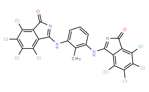 M10248 | 3,3'-[(2-methyl-1,3-phenylene)diimino]bis[4,5,6,7-tetrachloro-1H-isoindol-1-one]