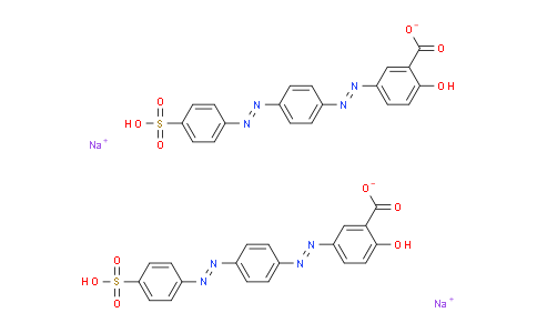 M11373 | 3564-27-0 | Disodium 5-(4-(4-sulphophenylazo)phenylazo)salicylate