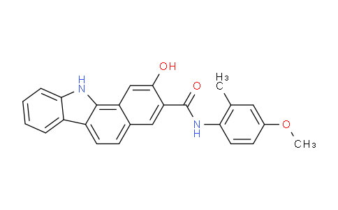 M11426 | 2-Hydroxy-N-(4-methoxy-2-methylphenyl)-11H-benzo[A]carbazole-3-carboxamide