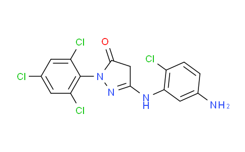 M11468 | 1-(2,4,6-Trichlorophenyl)-3-(5-amino-2-chloroanilino)-5-pyrazolone