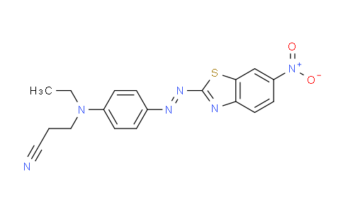 M11493 | 3-[Ethyl[4-[(6-nitrobenzothiazol-2-YL)azo]phenyl]amino]propiononitrile