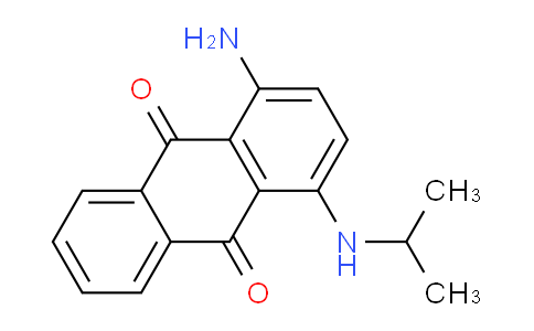 M11498 | 1-Amino-4-[(1-methylethyl)amino]anthraquinone
