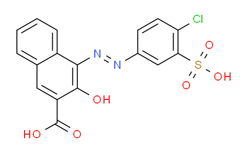 M11521 | 25310-97-8 | 4-[(4-Chloro-3-sulphophenyl)azo]-3-hydroxy-2-naphthoic acid