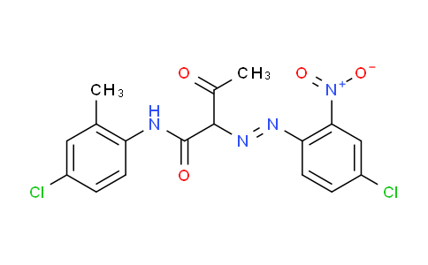 M11522 | 32432-45-4 | N-(4-chloro-2-methylphenyl)-2-[(4-chloro-2-nitrophenyl)azo]-3-oxobutanamide
