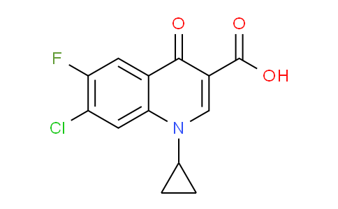 86393-33-1 | 7-Chloro-6-fluoro-1-cyclopropyl-1,4-dihydro-4-oxo-3-quinoline carboxylic acid