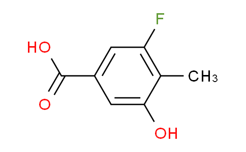 3-Fluoro-4-methyl-5-hydroxybenzoic acid