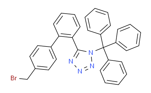 124750-51-2 | N-(Triphenylmethyl)-5-(4'-bromomethylbiphenyl-2-yl-)terazole