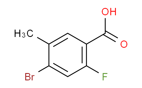 415965-24-1 | 4-bromo-2-fluoro-5-methylbenzoic acid