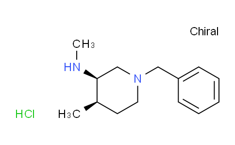 (3R,4R)-1-Benzyl-N,4-dimethylpiperidin-3-amine dihydrochloride