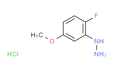 1198283-29-2 | 2-Fluoro-5-methoxyphenylhydrazine hydrochloride