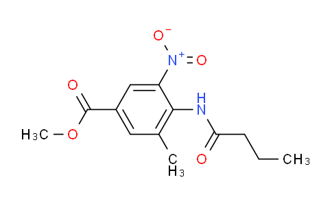 152628-01-8 | 4-Butyrylamino-3-methyl-5-nitro benzoic acid methyl ester