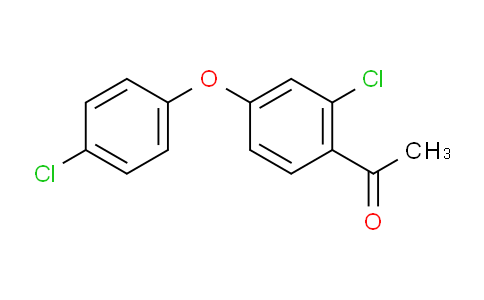 119851-28-4 | 1-[2-Chloro-4-(4-chlorophenoxy)phenyl]ethan-1-one
