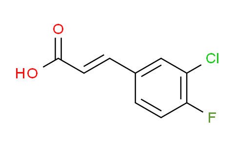 155814-22-5 | 3-chloro-4-fluorocinnamic acid