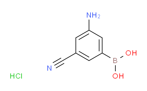 3-Amino-5-cyanobenzeneboronic acid hydrochloride
