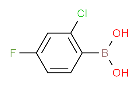 2-chloro-4-fluorophenylboronic acid