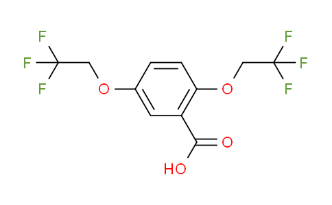 35480-52-5 | 2,5-Bis(2,2,2-trifluoroethoxy)benzoic acid