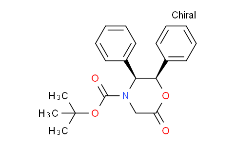 Tert-butyl-(2R,3S)-(-)-6-oxo-2,3-diphenyl-4-morpholinecarboxylate