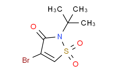 126623-65-2 | 4-Bromo-2-tert-butyl-1,1-dioxo-1,2-dihydroisothiazol-3-one