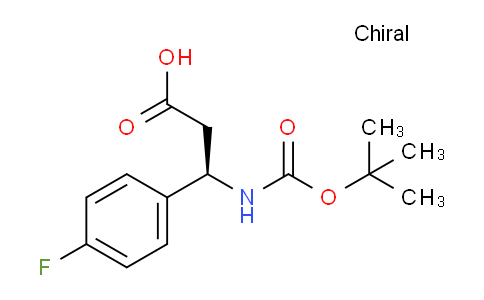 Boc-(R)-3-Amino-3-(4-fluoro-phenyl)-propionic acid