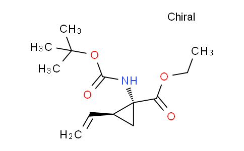 (1R,2S)-ethyl 1-(tert-butoxycarbonylamino)-2-vinylcyclopropanecarboxylate