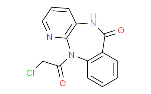 28797-48-0 | 5,11-Dihydro-11-chloroacetyl-6h-pyrido[2,3-b][1,4]benzodiazepine-6-one