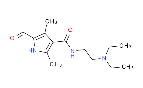 N-(2-(Diethylamino)ethyl)-5-formyl-2,4-dimethyl-1H-pyrrole-3-carboxamide