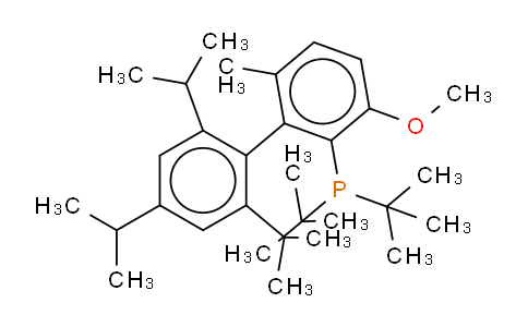 2-Di-tert-butylphosphino-3-Methoxy-6-Methyl-2'-4'-6'-triisopropylbiphenyl