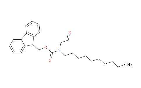 (9H-Fluoren-9-yl)methyl decyl(2-oxoethyl)carbamate