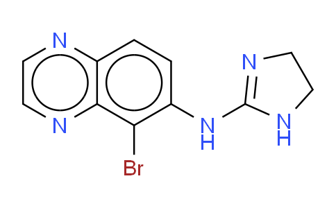 5-Bromo-N-(4,5-dihydro-1H-imidazol-2-yl)-6-quinoxalinamine tartrate