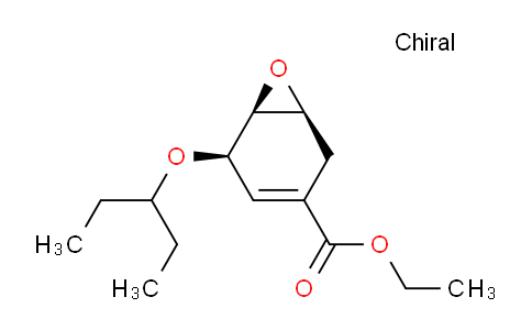 204254-96-6 | Ethyl(3R,4S,5S)4,5-Epoxy-3-(1-ethylpropoxy)cyclohex-1-ene-1-carboxylate