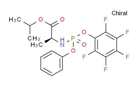 1334513-02-8 | N-[(S)-(2,3,4,5,6-pentafluorophenoxy)phenoxyphosphinyl]-L-alanine 1-Methylethyl ester