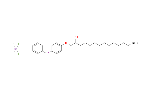139301-16-9 | [4-[(2-Hydroxytetradecyl)oxy]phenyl]phenyliodonium hexafluoroantimonate