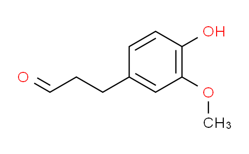 80638-48-8 | Benzenepropanal, 4-hydroxy-3-methoxy-