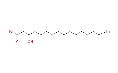 2398-34-7 | 3-Hydroxy-hexadecanoic acid