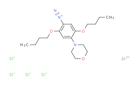 2,5-Di-n-Butoxy-4-Morpholino-benzenediazonium Tetrachlorozincate
